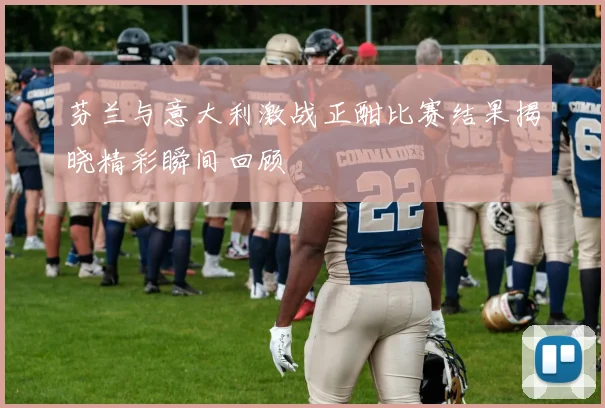 芬兰与意大利激战正酣比赛结果揭晓精彩瞬间回顾